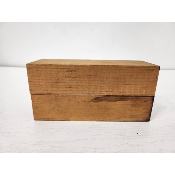 Vintage Young Bros 3/8 Steel Letter Stamp Set in Wooden Box 27 Pieces - Picture 2 of 7